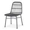 Zahradní židle Hilda, černá