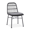 Zahradní židle Hilda, černá
