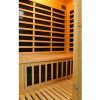 Sauna DeLuxe 3300 Carbon - BT, hnědá