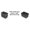 Přepravní box A, 20 cm, černá