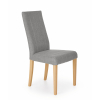 Jídelní židle Diego, šedá / dub medový