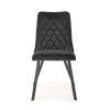 Jídelní židle Nyx, černá