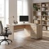 Ergonomický stůl Impress 160 x 90 cm, pravý, dub sonoma