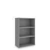 Střední skříň SimpleOffice 80 x 40 x 120 cm, šedá