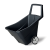 Zahradní vozík, 95 l, černá