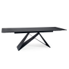 Jídelní stůl Westin II 160 x 90 cm, černá
