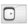 Dřez SINKS CLP-D 800, celoplošný, nerez