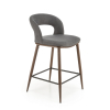 Barová židle Brecht, šedá
