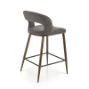 Barová židle Brecht, šedá