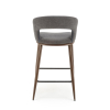 Barová židle Brecht, šedá