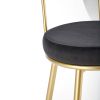 Barová židle Burke, černá