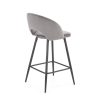 Barová židle Barnes, šedá