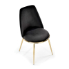 Jídelní židle Louis, černá