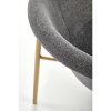 Jídelní židle Lester, šedá