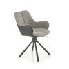 Jídelní židle Lynch, šedá / černá