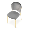 Jídelní židle Lento, šedá