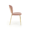 Jídelní židle Lento, růžová