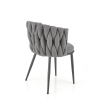 Jídelní židle Noemi, šedá