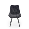 Jídelní židle Ollie, černá