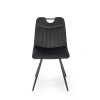 Jídelní židle Olindo, černá