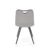 Jídelní židle Olindo, šedá