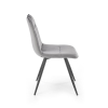 Jídelní židle Olindo, šedá