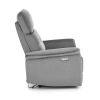 Polohovací křeslo Semir, šedá