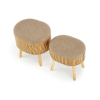 Taburet Ticco, béžová