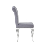 Jídelní židle Prince Velvet, šedá