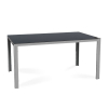 Zahradní stůl Fargo 2, obdélníkový, černá / šedá