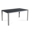 Zahradní stůl Fargo 2, obdélníkový, černá / šedá