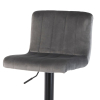 Barová židle Fiorela, šedá