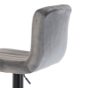 Barová židle Fiorela, šedá