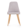 Jídelní židle Tadeo, šedá / buk (rozbaleno)