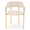 Jídelní židle Quinn, krémová