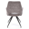 Jídelní židle Ashton, šedá