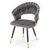 Jídelní židle Oakley, šedá