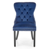 Jídelní židle Cursi, modrá