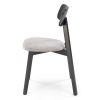 Jídelní židle Hope, šedá / černá