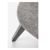 Jídelní židle Hope, šedá / černá