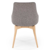 Jídelní židle Taberu, šedá / buk
