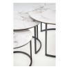 Konferenční stolek Tercera, mramor / černá