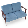 Pohovka Tanti, dvojsedák, modrá