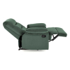 Polohovací křeslo Josh, tmavě zelená