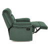Polohovací křeslo Josh, tmavě zelená