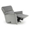 Polohovací křeslo Nick, šedá