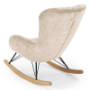 Houpací křeslo Isaac, béžová
