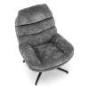 Houpací křeslo Caleb, šedá