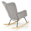 Houpací křeslo Jesse, šedá