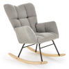 Houpací křeslo Jesse, šedá